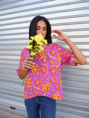 Flowers in Purpe